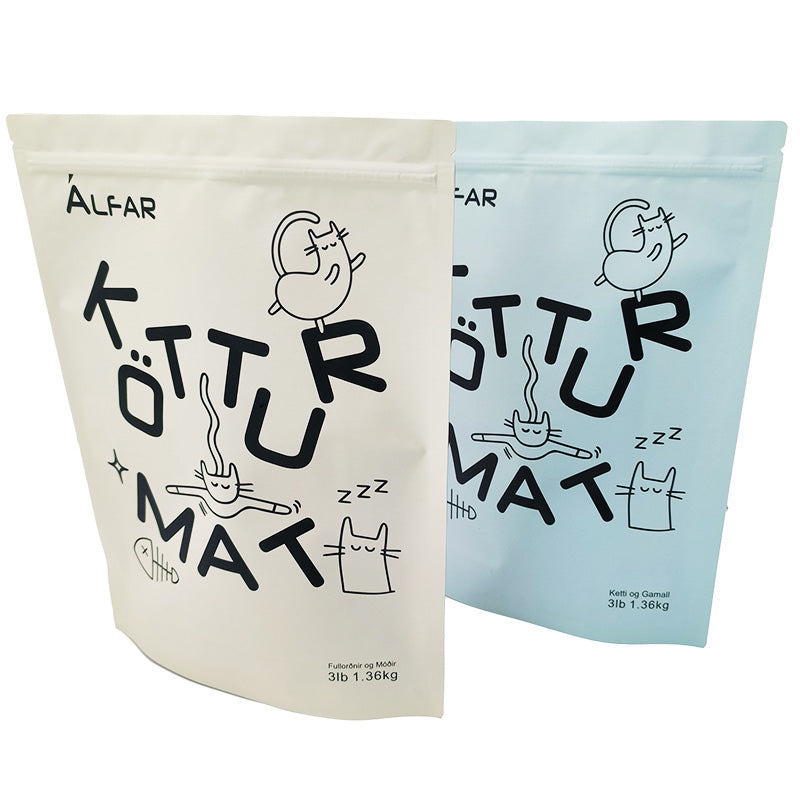Stand up Pouch for 1.36kg Pet Food Packaging