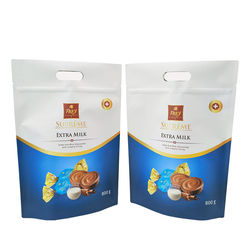 Stand up Pouch for 800g chocolate Packaging