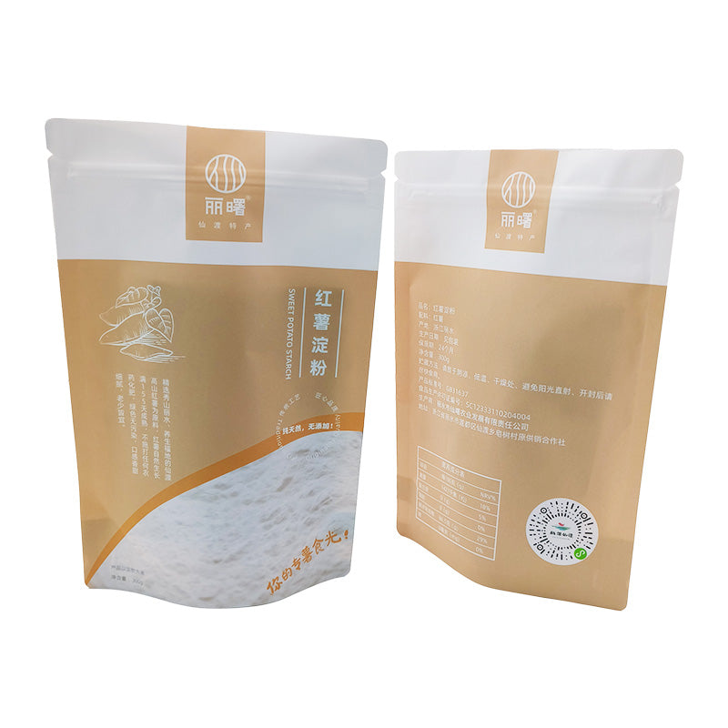 Stand up Pouch for 300g Sweet potato starch Packaging