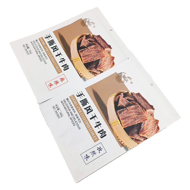 Stand up Pouch for 180g Dried Beef Packaging