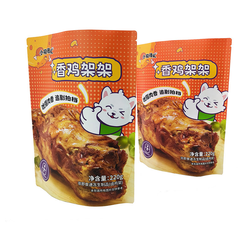 Stand up Pouch for Chicken rack Packaging