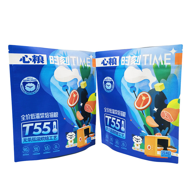 Stand up Pouch for 1.5kg Pet Food Packaging