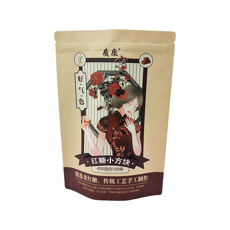 Stand up Pouch for 450g Brown sugar Packaging