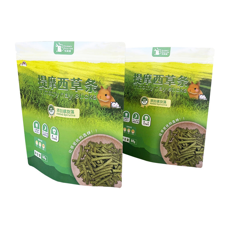 Stand up Pouch for 80g Rabbit Food Packaging