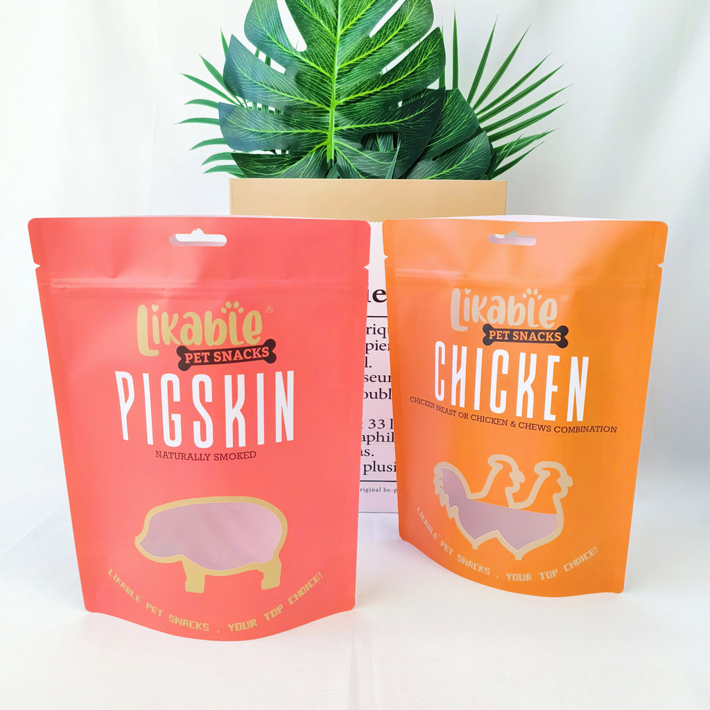 Stand up Pouch with window for Food Packaging