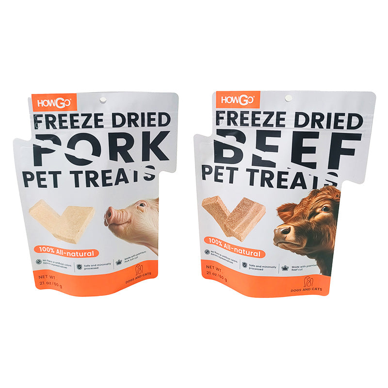 Shape bag for Pet Food Packaging