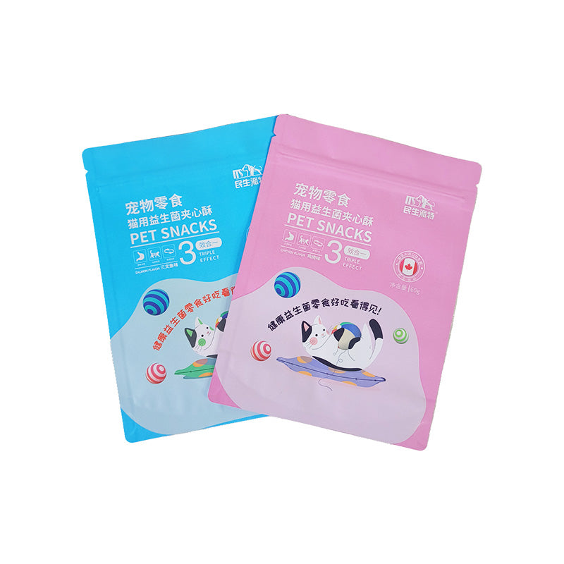 Stand up Pouch for 60g Pet Food Packaging