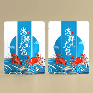 Flat Pouch for Seafood Packaging
