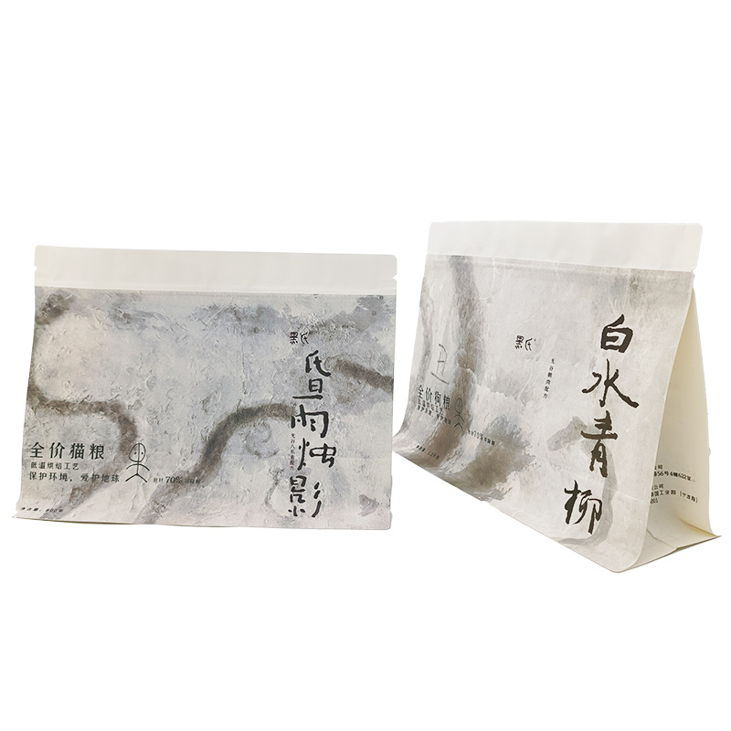 Flat Bottom Pouch&Stand up Pouch for Pet Food Packaging