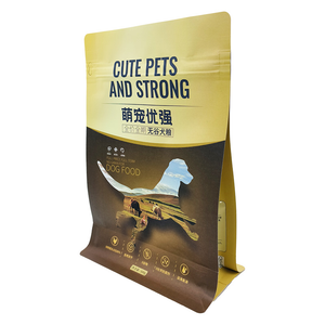 Flat Bottom Pouch for 500g Dog Food Packaging