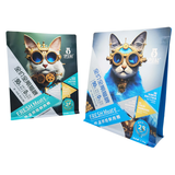 Flat Bottom Pouch for 1.5kg Cat Food Packaging