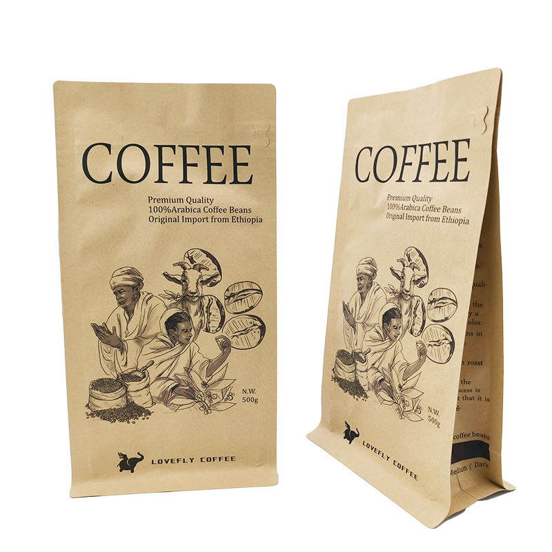 500g Coffee packaging bag