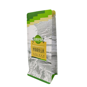 Flat Bottom Pouch for Corn Packaging