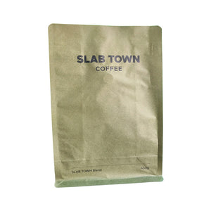 Flat bottom pouch for 450g Coffee Beans Packaging