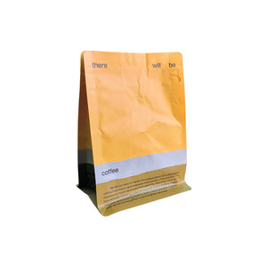 Flat bottom pouch for Coffee Bean Packaging
