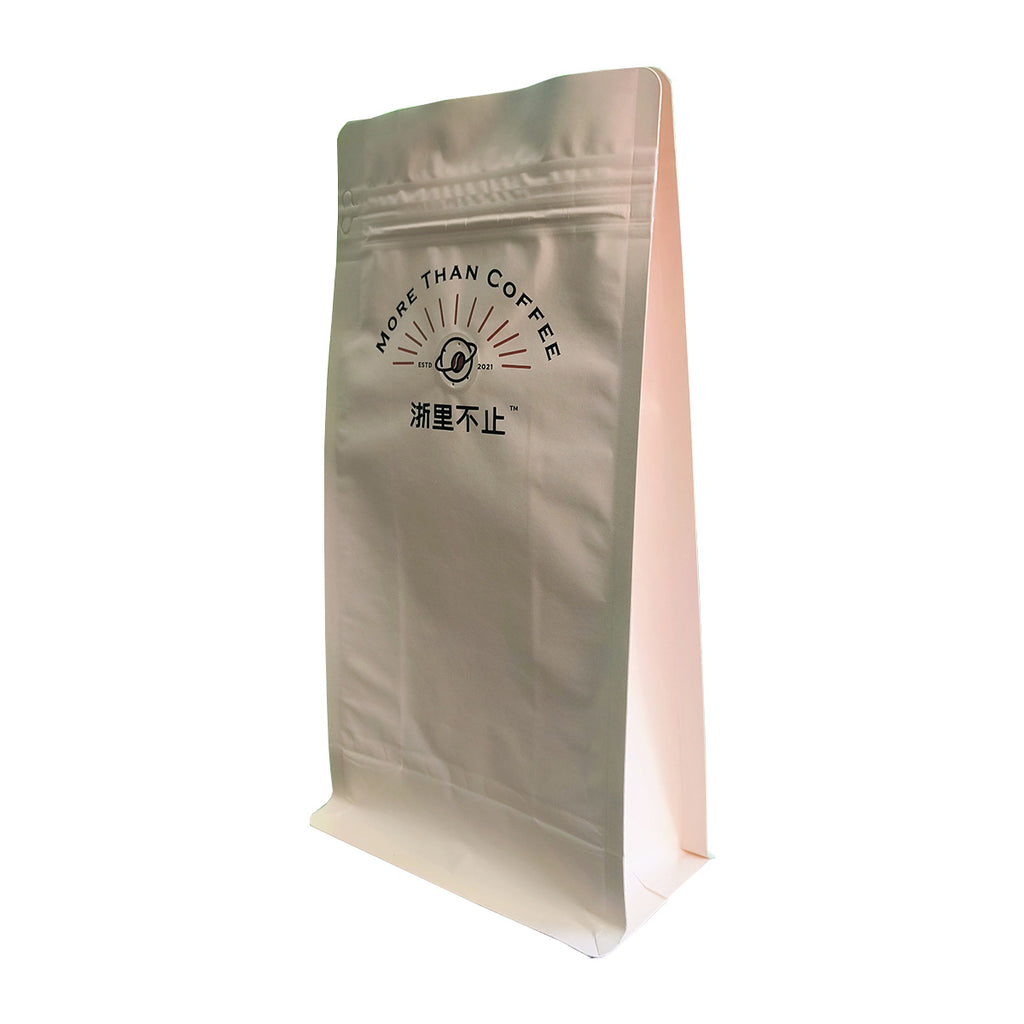 Flat bottom pouch for Coffee Beans Packaging
