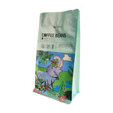 Flat bottom pouch for Coffee Beans Packaging