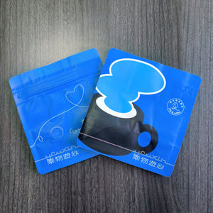 Flat bottom pouch for Coffee Beans Packaging