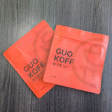 Flat bottom pouch for 227g Coffee Beans Packaging