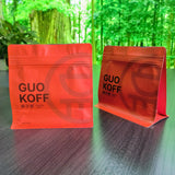 Flat bottom pouch for 227g Coffee Beans Packaging