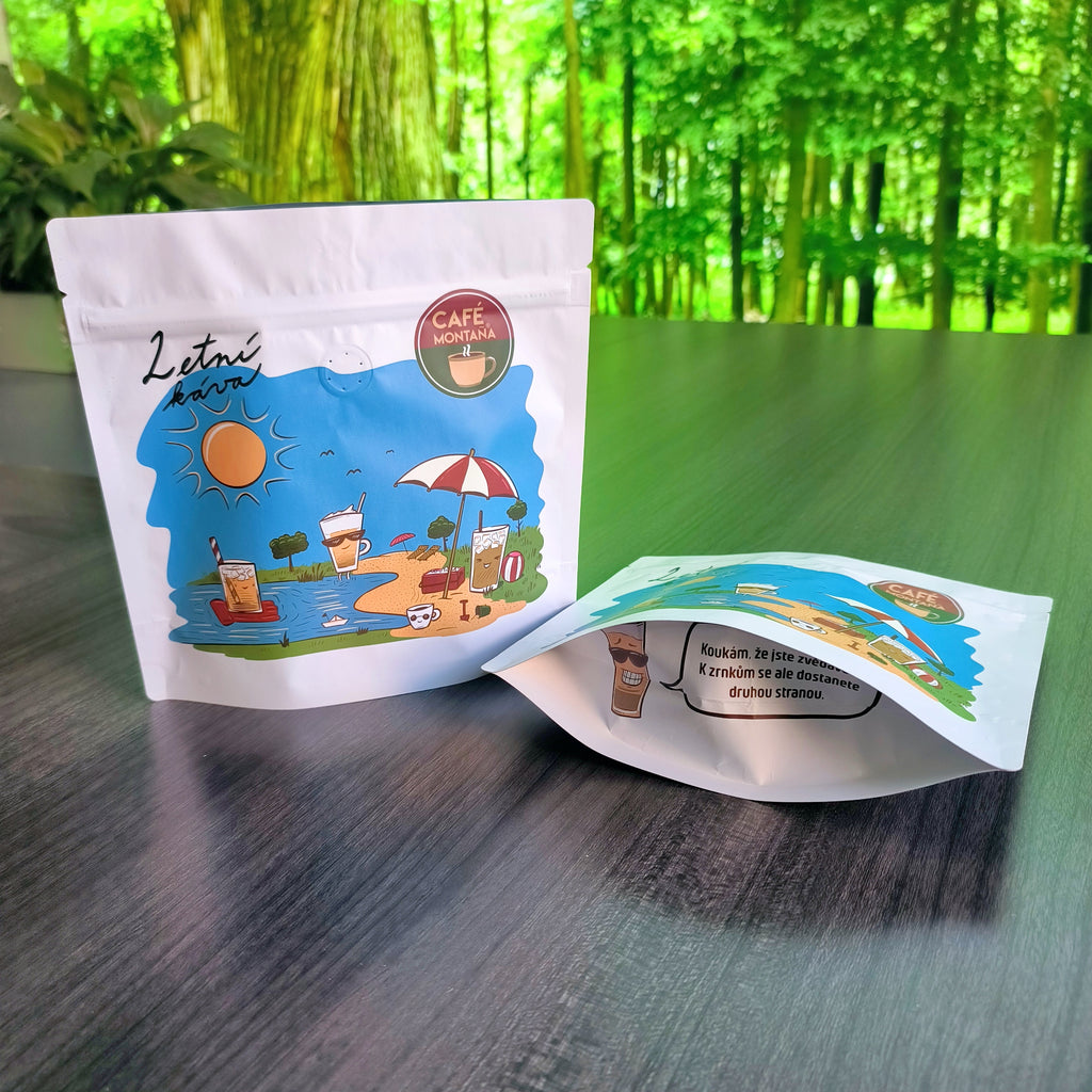 Stand up pouch for Coffee Beans Packaging