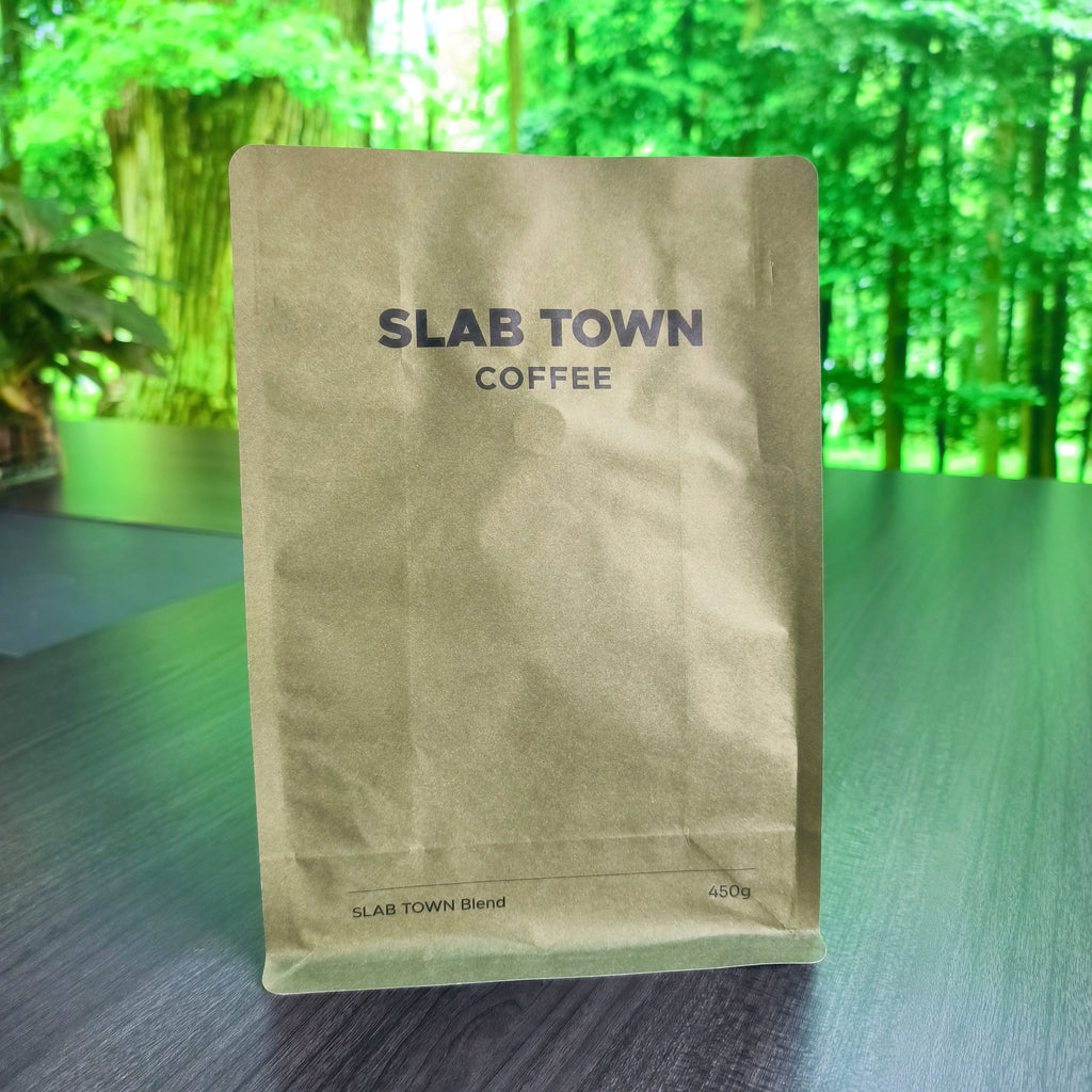 Flat bottom pouch for 450g Coffee Beans Packaging