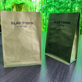 Flat bottom pouch for 450g Coffee Beans Packaging