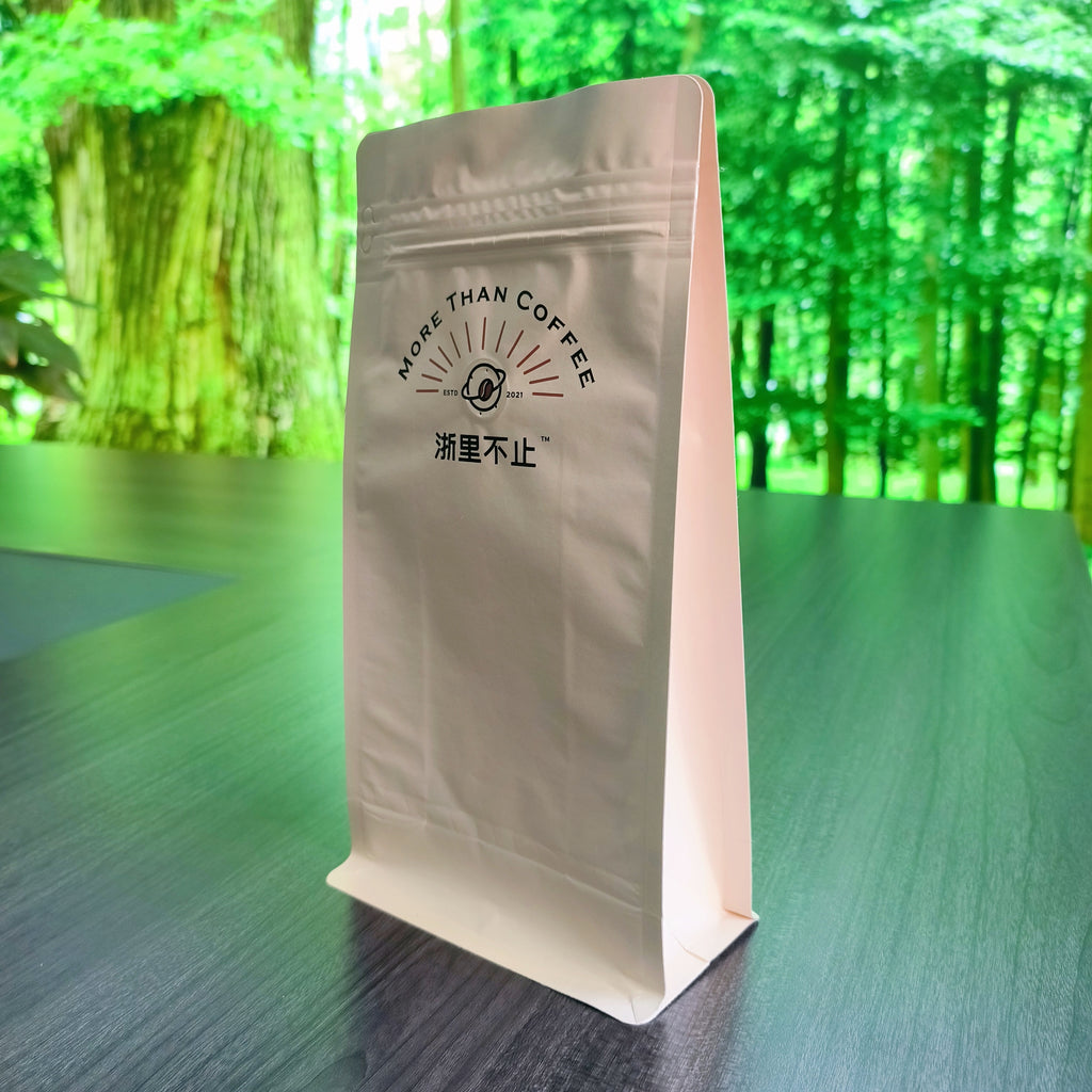 Flat bottom pouch for Coffee Beans Packaging