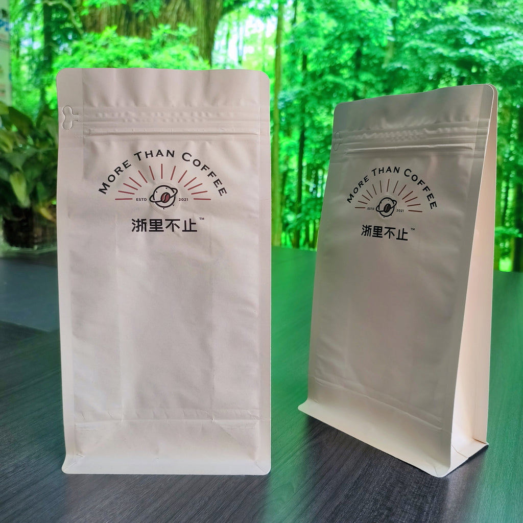 Flat bottom pouch for Coffee Beans Packaging