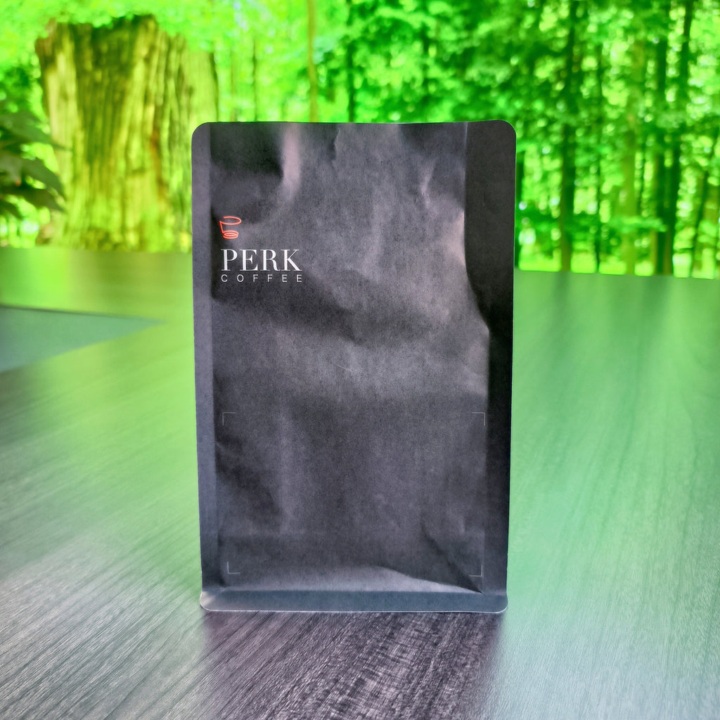 Flat Bottom Pouch with zipper for Coffee Packaging