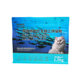 Flat Bottom Pouch for 1.5kg Pet Food Packaging