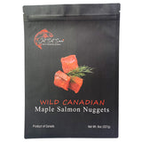 Flat Pouch for 227g Dried Salmon Slices Packaging