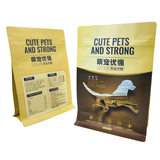 Flat Bottom Pouch for 500g Dog Food Packaging