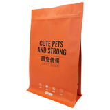 Flat Bottom Pouch for 1.5kg Cat Food Packaging