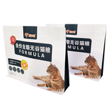 Flat Bottom Pouch for 1.5kg Cat Food Packaging