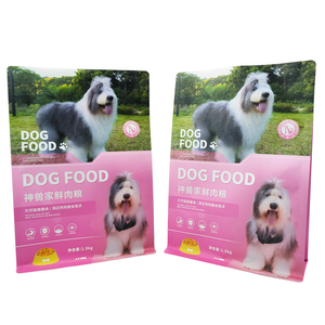 Flat Bottom Pouch for 1.5kg Dog Food Packaging