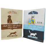 Flat Bottom Pouch for Pet Food Packaging