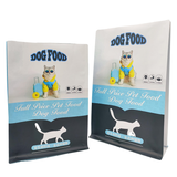 Flat Bottom Pouch for Pet Food Packaging