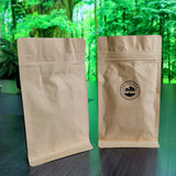 Flat bottom pouch for Coffee Bean Packaging