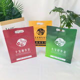 Flat Bottom Pouch for Tea Packaging