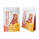 Flat Bottom Pouch for 900g Rabbit Food Packaging