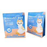 Flat Bottom Pouch for 1.5kg Cat Food Packaging