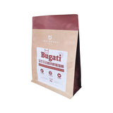 Flat Bottom Pouch made of Kraft Paper for Food Packaging