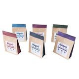 Flat Bottom Pouch made of Kraft Paper for Food Packaging