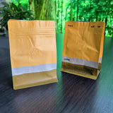 Flat bottom pouch for Coffee Bean Packaging