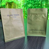 Flat bottom pouch for 450g Coffee Beans Packaging