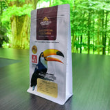 Flat Bottom Pouch with zipper for Coffee Packaging