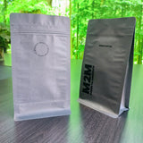 Flat Bottom Pouch with zipper for Coffee Packaging